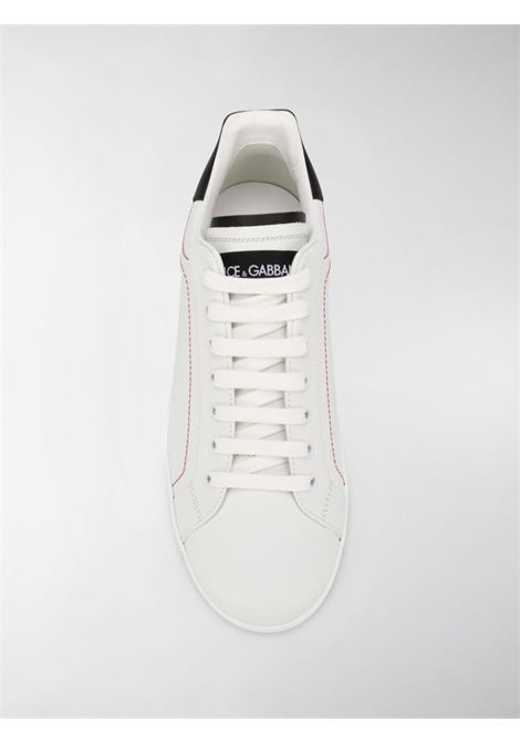 white calf leather Portofino sneakers  DOLCE & GABBANA | CS1760-AH52689697